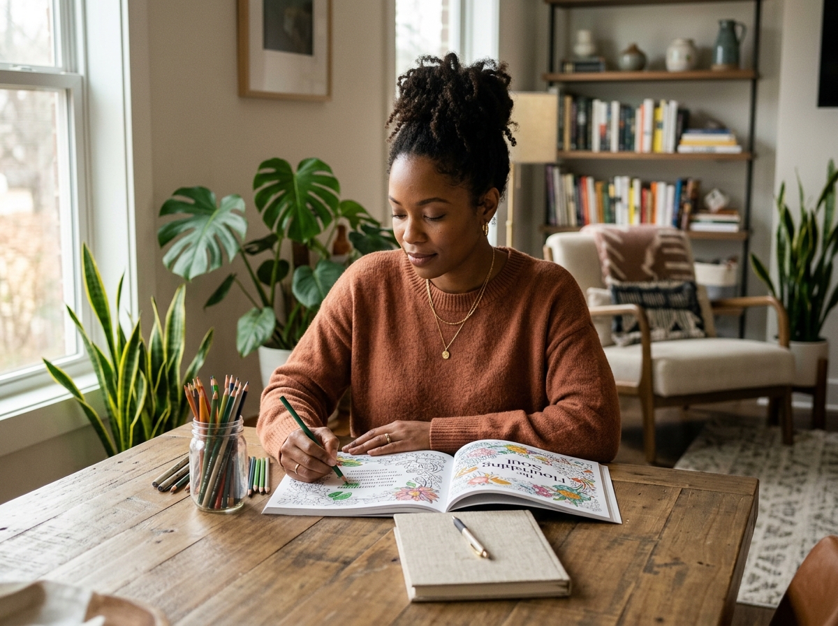 Spiritual Growth Coloring Book for Black Women: Who It Is For and How to Use It article image